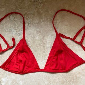 Frankie's Bikinis Valentina Top in Red